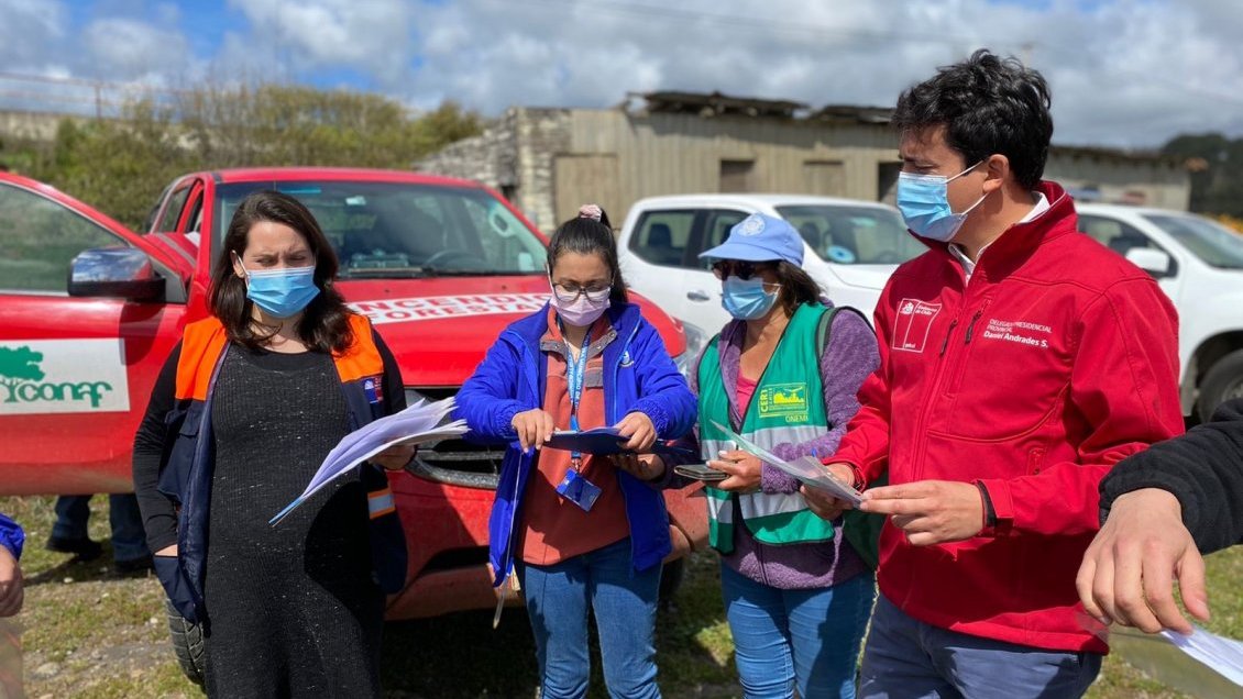 Ponen a prueba capacidad de respuesta ante posibles tsunamis en Cobquecura