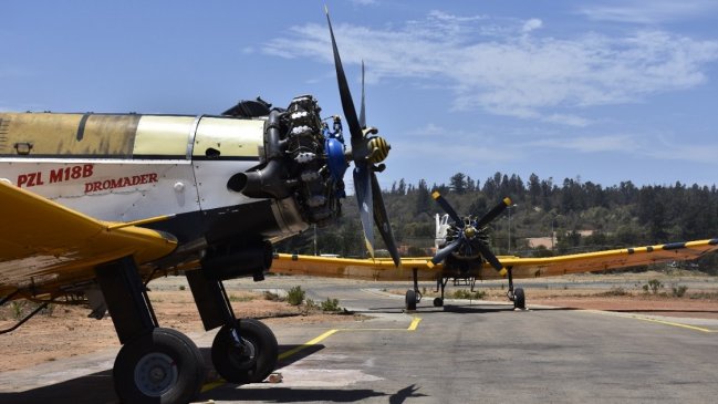 Región de Coquimbo: Conaf dispone avión dromedario ante activación de 