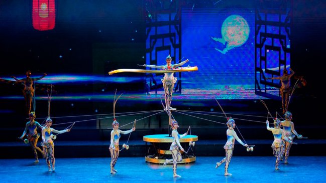 Escuela china de acrobacia ofrece formación en línea para estudiantes extranjeros