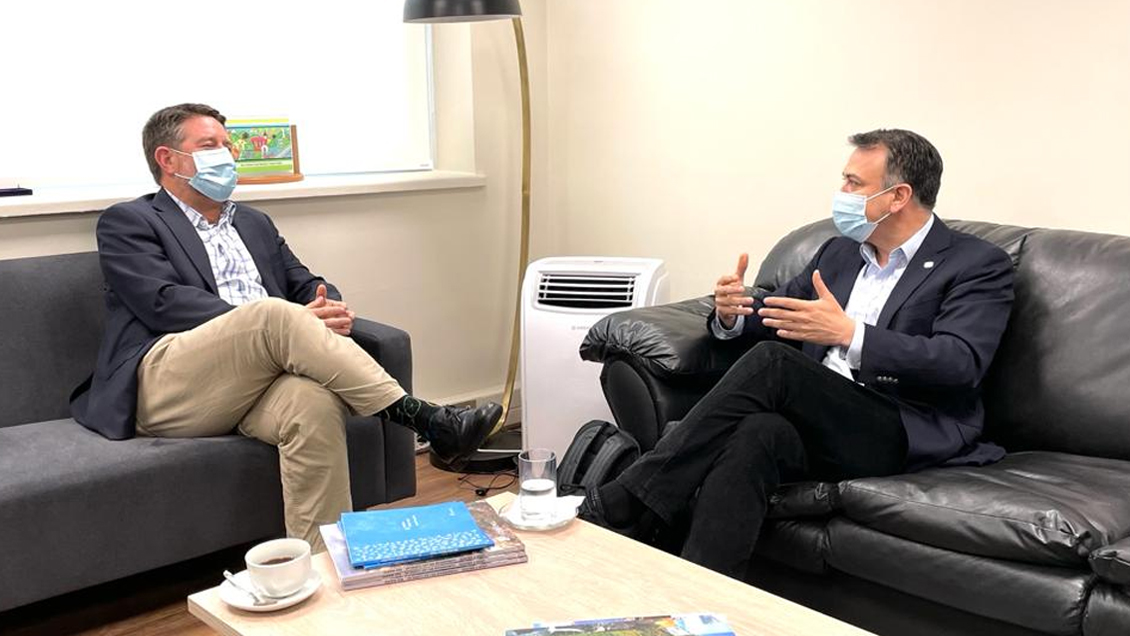 Gobernador Orrego tuvo 