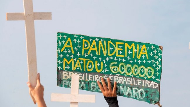 Brasil superó las 600 mil muertes por Covid-19