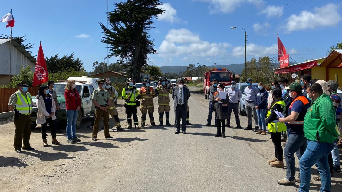 Onemi evaluó capacidad de respuesta ante tsunamis en tres sectores costeros de Ñuble