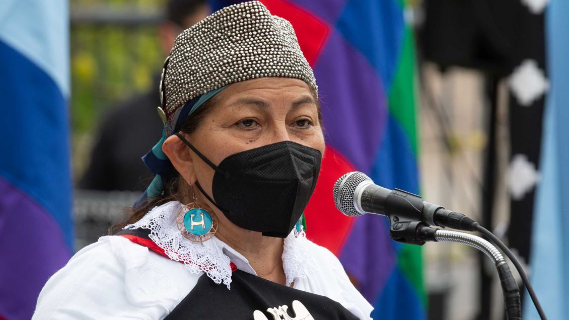 Loncon critica estado de emergencia en macrozona sur: 