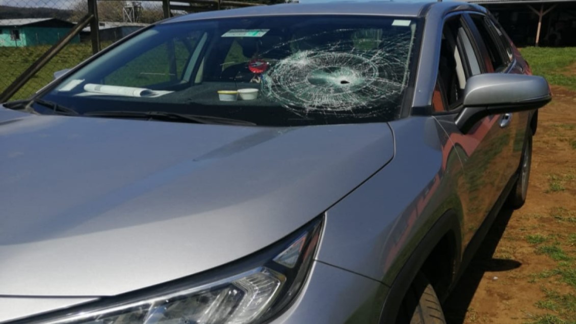 Profesor fue atacado a tiros en ruta Cañete-Tirúa en pleno estado de excepción