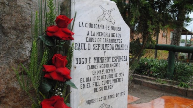 Homenajearon a carabineros abatidos hace 47 años por cuatrero apodado 