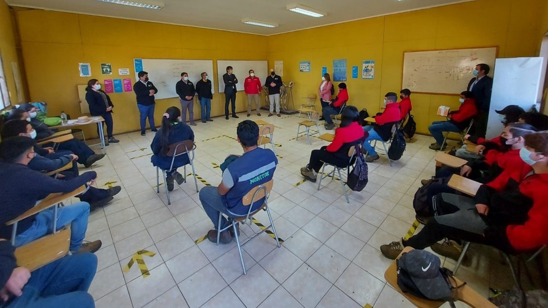 La totalidad de escuelas y colegios de Ñuble tiene clases presenciales