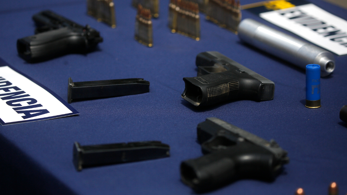 Conchalí: Detienen a una banda dedicada al tráfico de drogas y con alto poder de fuego