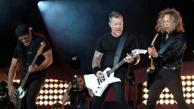 Show de Metallica en Chile tiene nueva fecha en Estadio Nacional