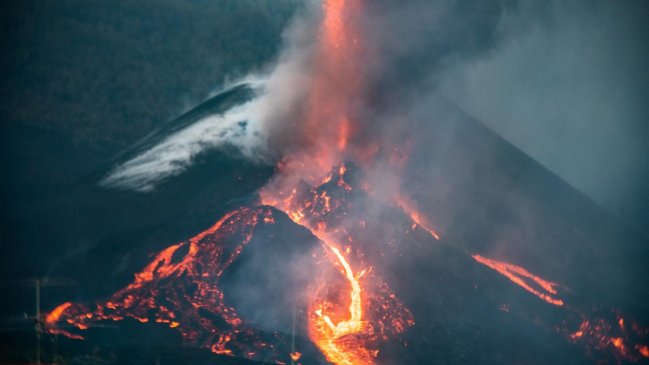 Reactivación volcánica de La Palma origina 184 sismos en últimas 24 horas