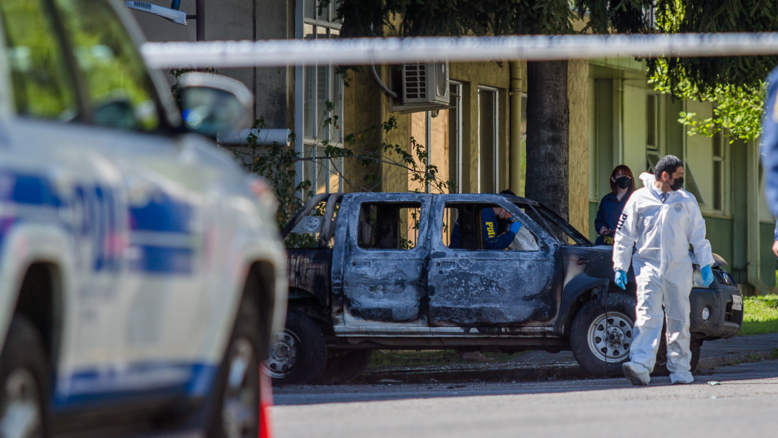 UdeC se querelló por incendio tras atentado a Facultad de Ciencias Forestales