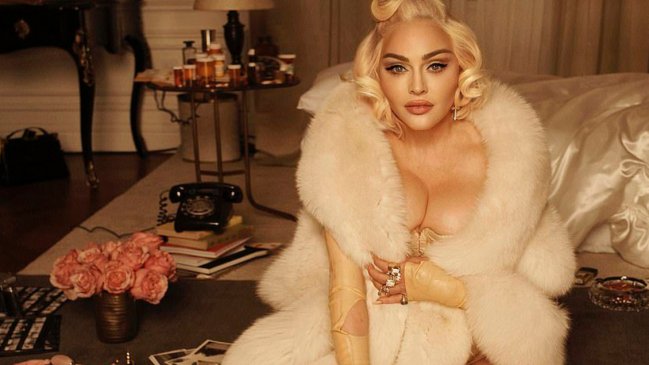 Madonna generó indignación al recrear la muerte de Marilyn Monroe en una sesión de fotos