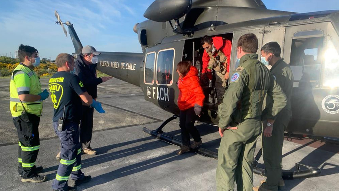 Rescatan con vida a joven que estaba desaparecida en Puerto Varas