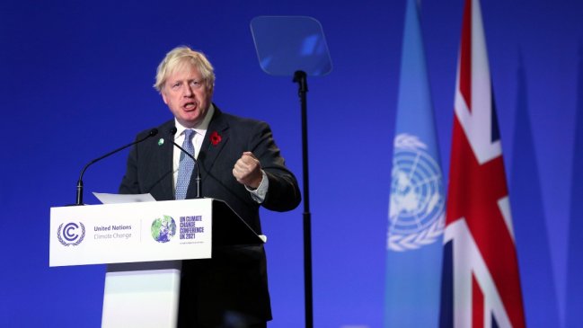 Boris Johnson advierte a la COP26: Si fracasamos, nuestros hijos no nos perdonarán