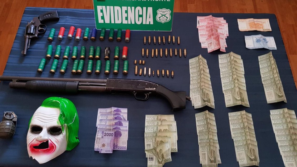 Justicia dio 14 años de cárcel a hombre que portaba una granada y otras armas en Valparaíso