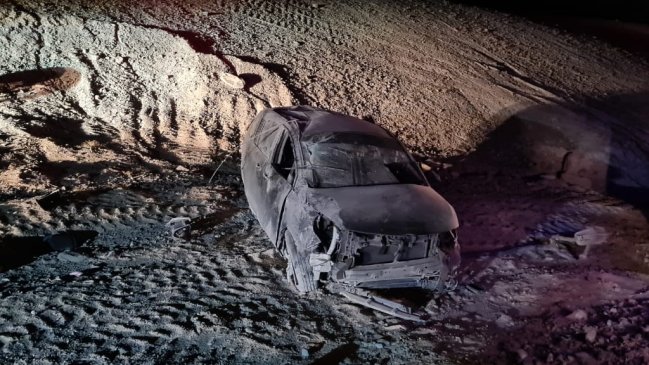 Fatal accidente deja un fallecido y un herido grave en ruta que une Pozo Almonte con Mamiña