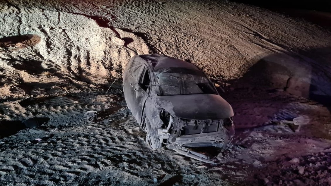 Fatal accidente deja un fallecido y un herido grave en ruta que une Pozo Almonte con Mamiña