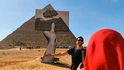   Egipto: Arte contemporáneo se instala a los pies de las pirámides 