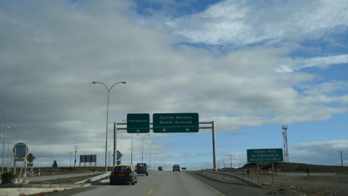 Avanza iniciativa para iluminar ruta camino al aeropuerto de Punta Arenas