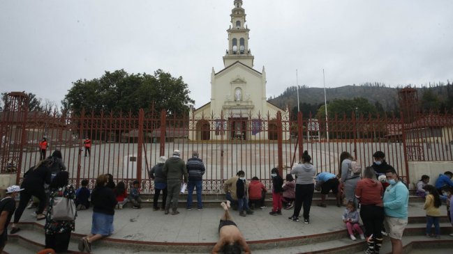 Por segundo año consecutivo, suspenden peregrinación a Lo Vásquez