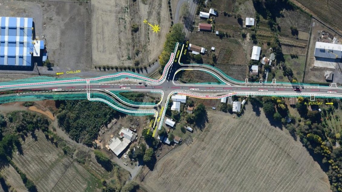 MOP inicia primera licitación para la reposición de 14 tramos de la ruta entre Chillán y Yungay