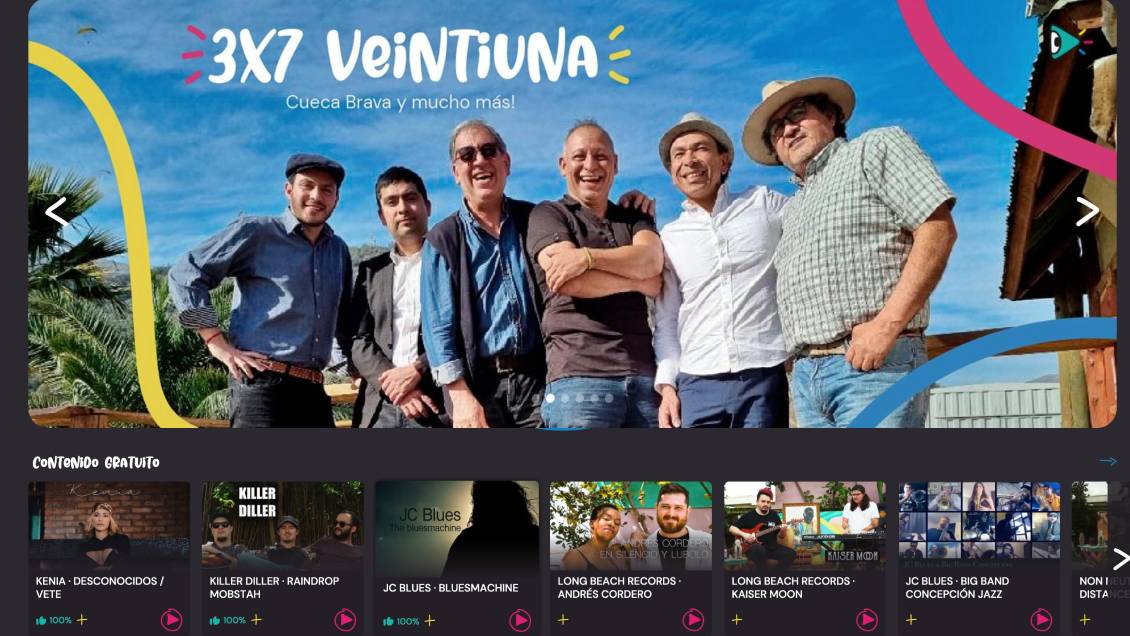 Lanzan servicio de streaming iberoamericano cuyos ingresos van para creadores y artistas