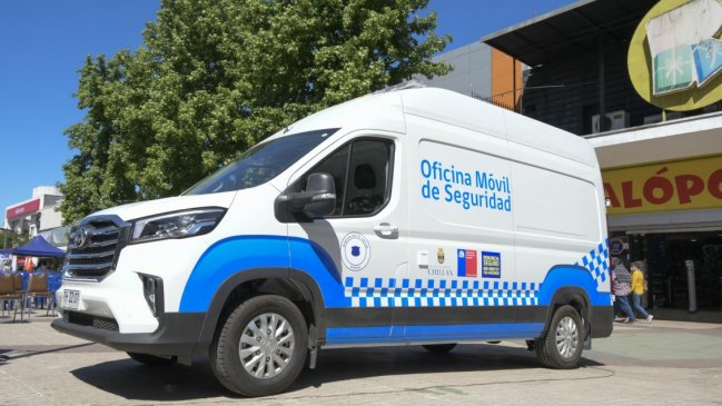 Municipio de Chillán estrena oficina móvil de seguridad pública