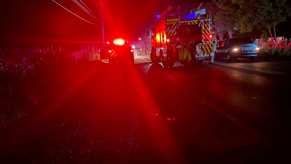 Colisión frontal entre dos vehículos deja una persona fallecida en Las Cabras