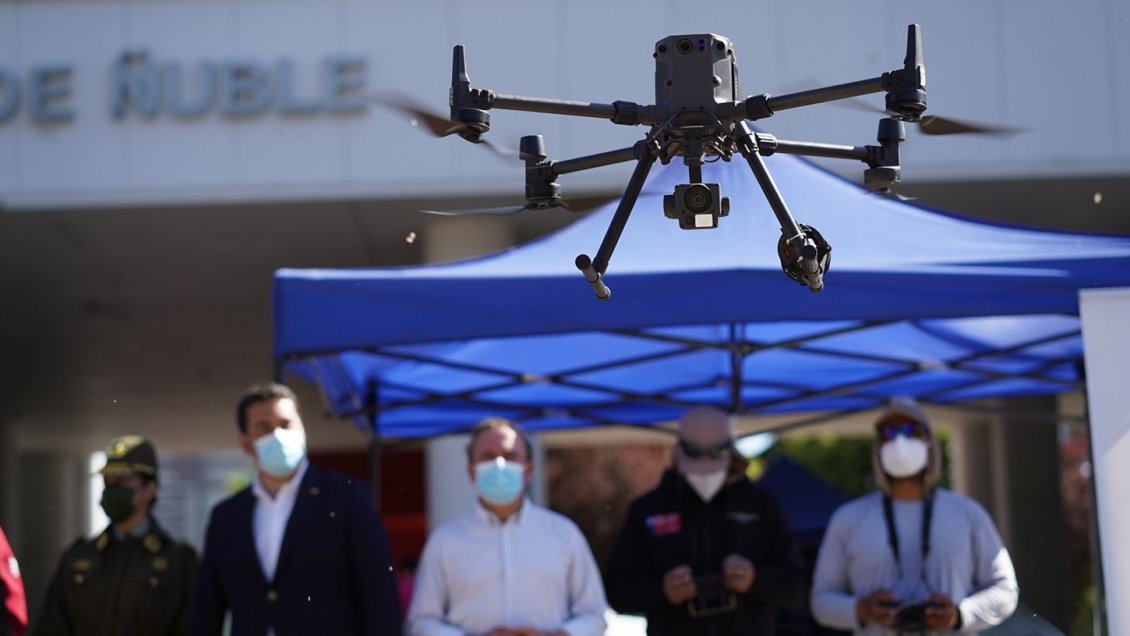 Coihueco tendrá dron de televigilancia para la prevención de delitos e incivilidades