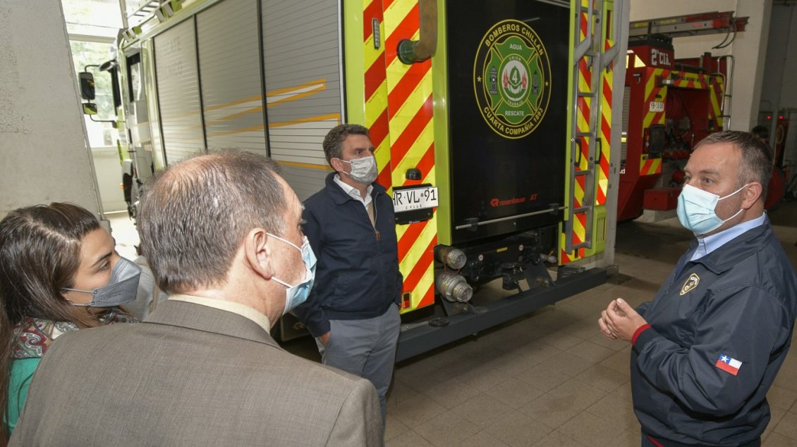 Bomberos de Chillán cerrará el año con una subvención municipal extraordinaria por 20 millones