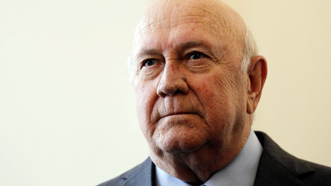 Falleció Frederik de Klerk, reconocido por propiciar el fin del 
