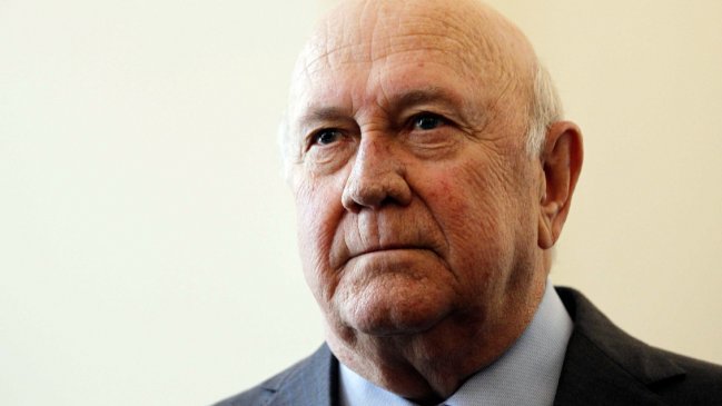 Falleció Frederik de Klerk, reconocido por propiciar el fin del 