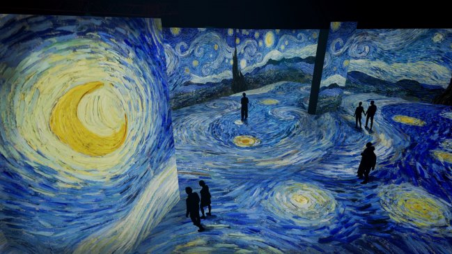  Envolvente exposición de Van Gogh se tomará el Movistar Arena  