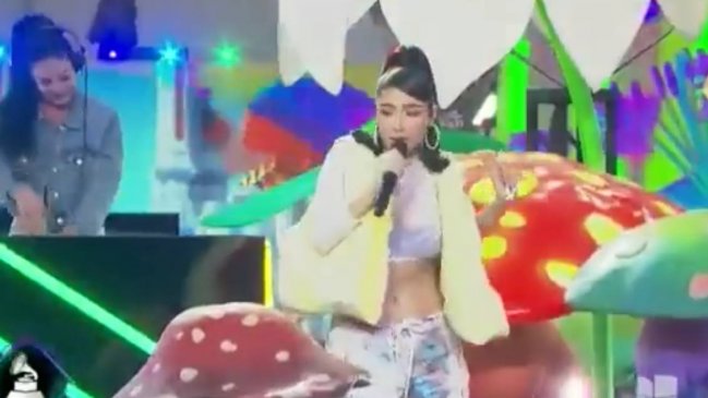 La presentación de Paloma Mami en la ceremonia de los Grammy Latinos