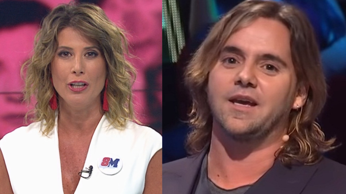Periodista Macarena Pizarro increpó a Sebastián 