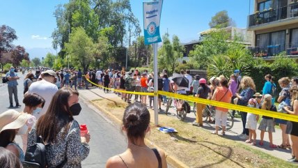  Alta participación, colas y largas esperas marcaron las primeras horas de la elección  