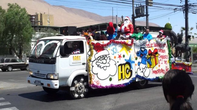 Establecen exigencias sanitarias para los tradicionales carros navideños en Iquique