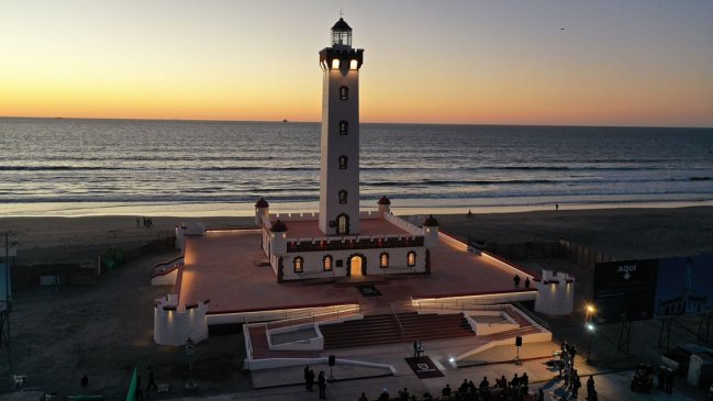 El Faro Monumental de La Serena mostró su renovado rostro