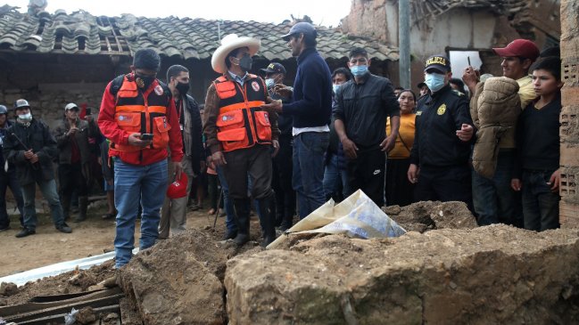  Terremoto en Perú: Cifra de heridos se eleva a 12 y damnificados rozan los 1.700  