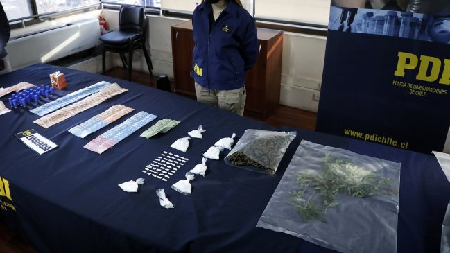 PDI detuvo a 14 personas tras operación por tráfico de drogas en Los Ríos