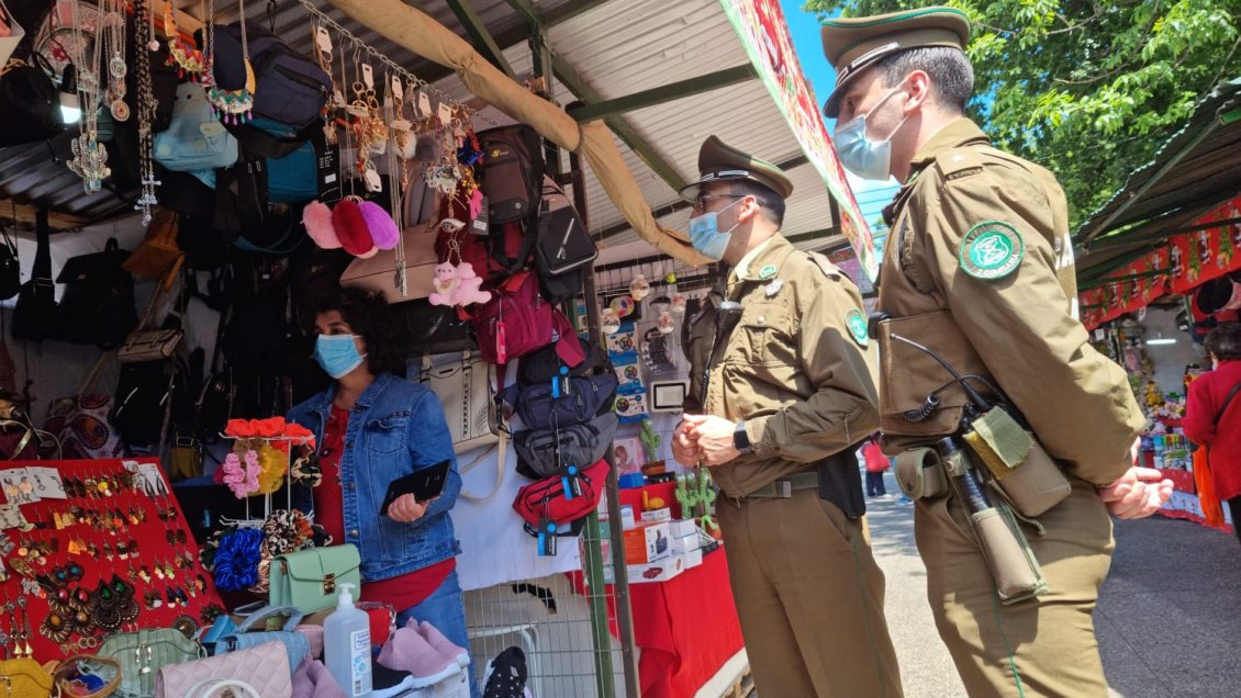 Carabineros implementa planes especiales con motivo de fiestas de fin de año en La Araucanía