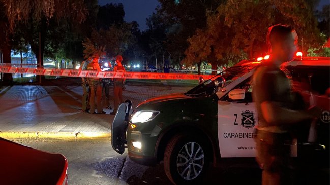 Carabinero de franco baleó y mató a asaltante que lo apuñaló