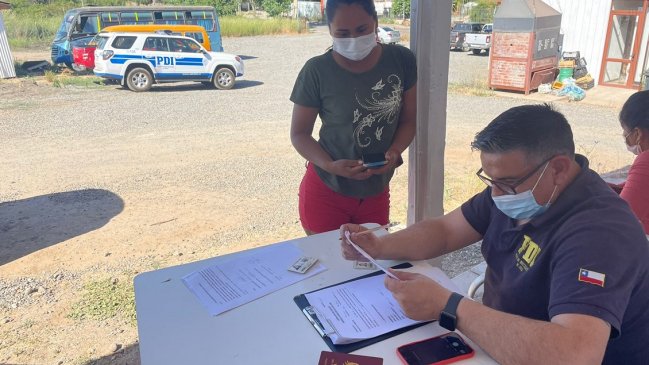  PDI detectó a 36 extranjeros irregulares en un predio agrícola de Pencahue  