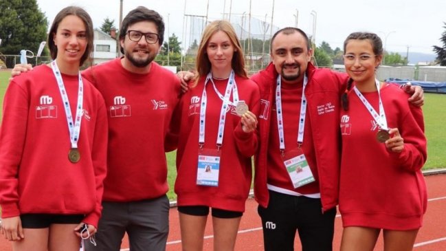  Atletismo femenino logró siete medallas para Ñuble en los Juegos de la Araucanía  