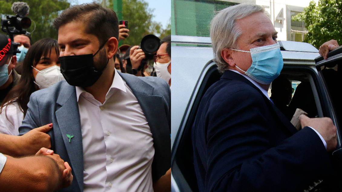 Mientras Boric y Kast se despliegan en regiones, este domingo partió la franja de segunda vuelta