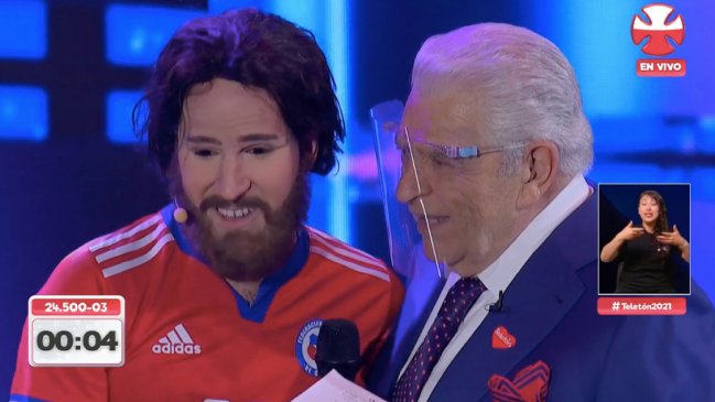 Stefan Kramer sorprendió imitando a Ben Brereton en la Teletón 2021