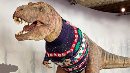 Museo adelanta la Navidad con su Tiranosaurio rex
