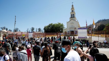   Peregrinación indebida a Lo Vásquez no registró accidentes ni lesionados 