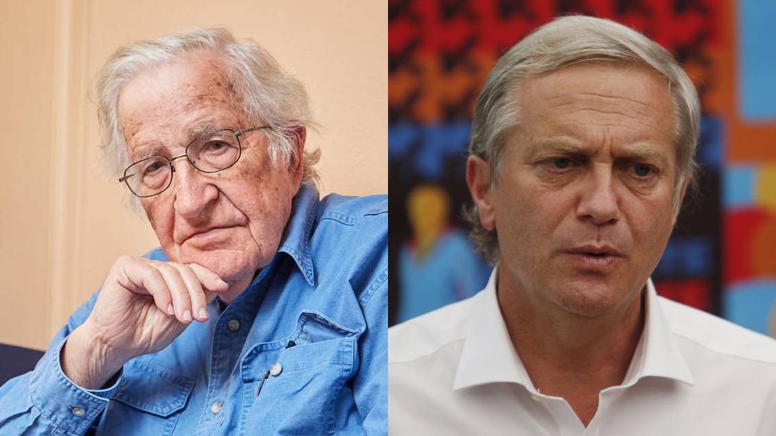Noam Chomsky lidera cuestionamientos internacionales a Kast: 