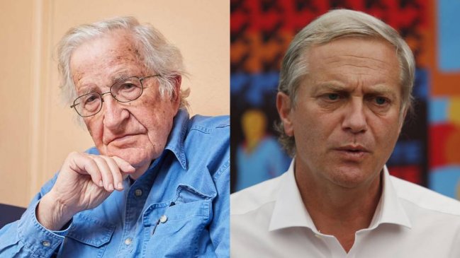 Chomsky lidera cuestionamientos internacionales a Kast: 