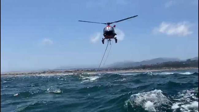 Encuentran sin vida a buzo mariscador desaparecido desde el martes en playa de Quintero